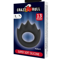 Crazy Bull Super Soft Silicone Cockring - Habert (no.13)